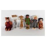 Six dolls of the world, includes Cuba, Holland