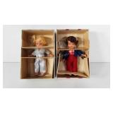 Two storybook dolls, Little Boy Blue and A