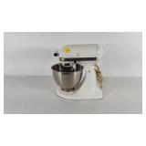 Kitchen Aid mixer with attachments, works
