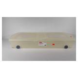 Rubbermaid clearview under bed storage tote with