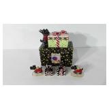 Scottish terrier Christmas decor, includes