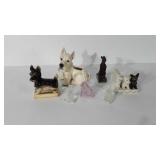 Scottish terrier decor, includes ceramic planter,