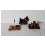 Scottish terrier home decor, includes wooden book