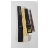 Dansk and Nob Hill tiny taper candles in boxes