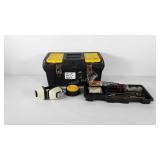 Stanley toolbox with gunsmith tools, includes