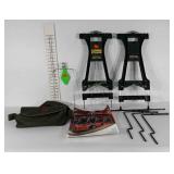 Target shooting group, stands, resetting targets,