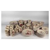 Epoch Holiday Joy dinnerware, 95 pieces, service