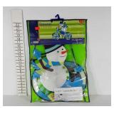 Seasonal yard art, Snowman 30" bicycle spinner