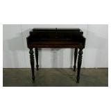 Hidden desk, 34 x 19 x 32, finish as shown