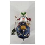 Christmas decor, metalwork snowman yard