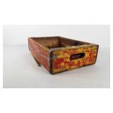 Wooden Coca-Cola crate, 19" × 12" × 5"