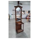 Hall Tree, modern styling, lower Umbrella stand