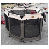 Precision Products Pet Pen, canvas Folding panels