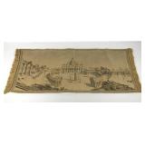 Vatican tapestry, measures 23x44