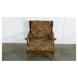 Arm chair, upholstered pads, needs cleaned