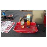 2 Chimney Sweeps, plus poly masonry Tub