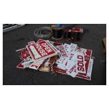 Collection of Broker Real Estate Signs, Sold,