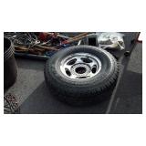 Yokohama Tire LT235/75R16, with 8 lug wheel