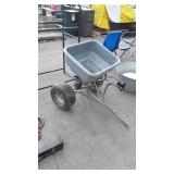 Fertilizer Spreader pull behind Mower type, poly
