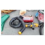 2pc tools lot, portable air tank no hise, and a