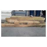 9 Used 6x6" Posts, one 4ft others 6&8ft