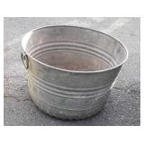 Galvanized Tub, 17" dia.