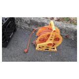 Electric extension cord with Reel