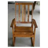 Rocking chair, newly finished