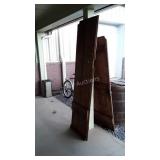 Early 2 Wide Board Panel or Door, 22wx82" tall