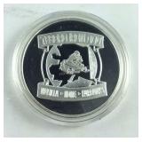 2000 Tesoro iron dog Fairbanks Alaska coin