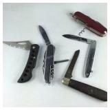 Pocket knives and multi tools 5 total