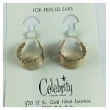 1/20 12kt gold filled earrings