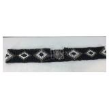 Beaded belt 34in