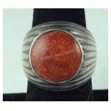 Sterling silver ring size 8