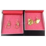 Two pairs of Nikki Chu earrings