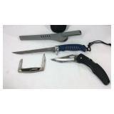 Back 223 knife with case, buck 303 pocket knife