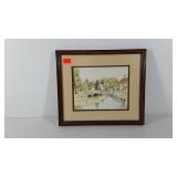 Castle Combre print, #1 of 2000, artist signed,