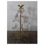 Metal ornament tree, 3ft