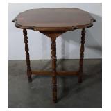 Wooden parlor table, 29.5x26x26, Seller code 65
