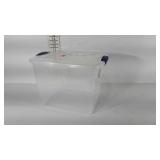Sterilite clearview 27 quart storage tote with
