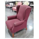 Wingback Recliner Chair, the head area of wings