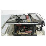 Craftsman 10" table saw, powers on