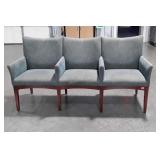 Lobby Seating 3 Chair type, all one piece, couple