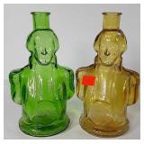Two Wheaton bottles, George Washington as General