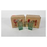 Pottery Barn glass spice jars, 14