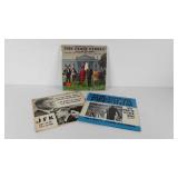 Three vinyl records, JFK and MLK speeches and The