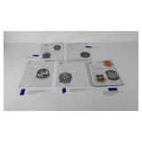 Air Force patches and letters to collector when