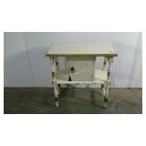 Accent table, needs a little work-paint chips and