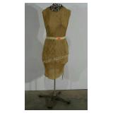 Dress form, wire plastic coated wire