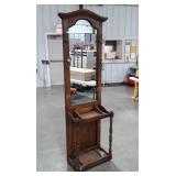 Hall Tree, modern styling, lower Umbrella stand